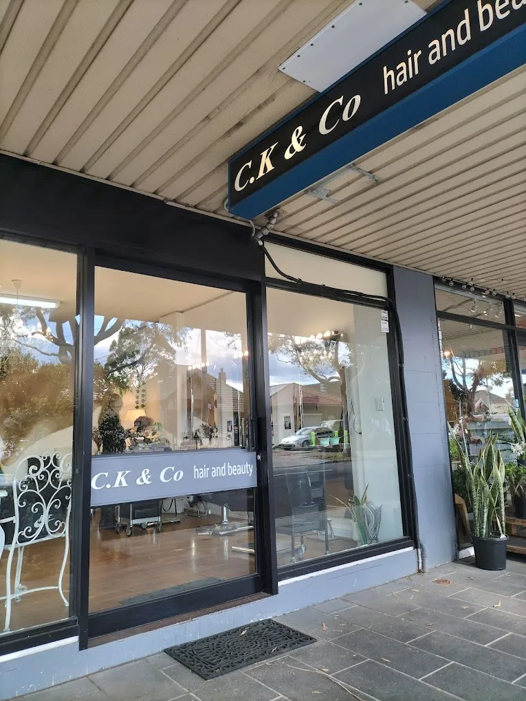 CK & Co hair and beauty salon interior